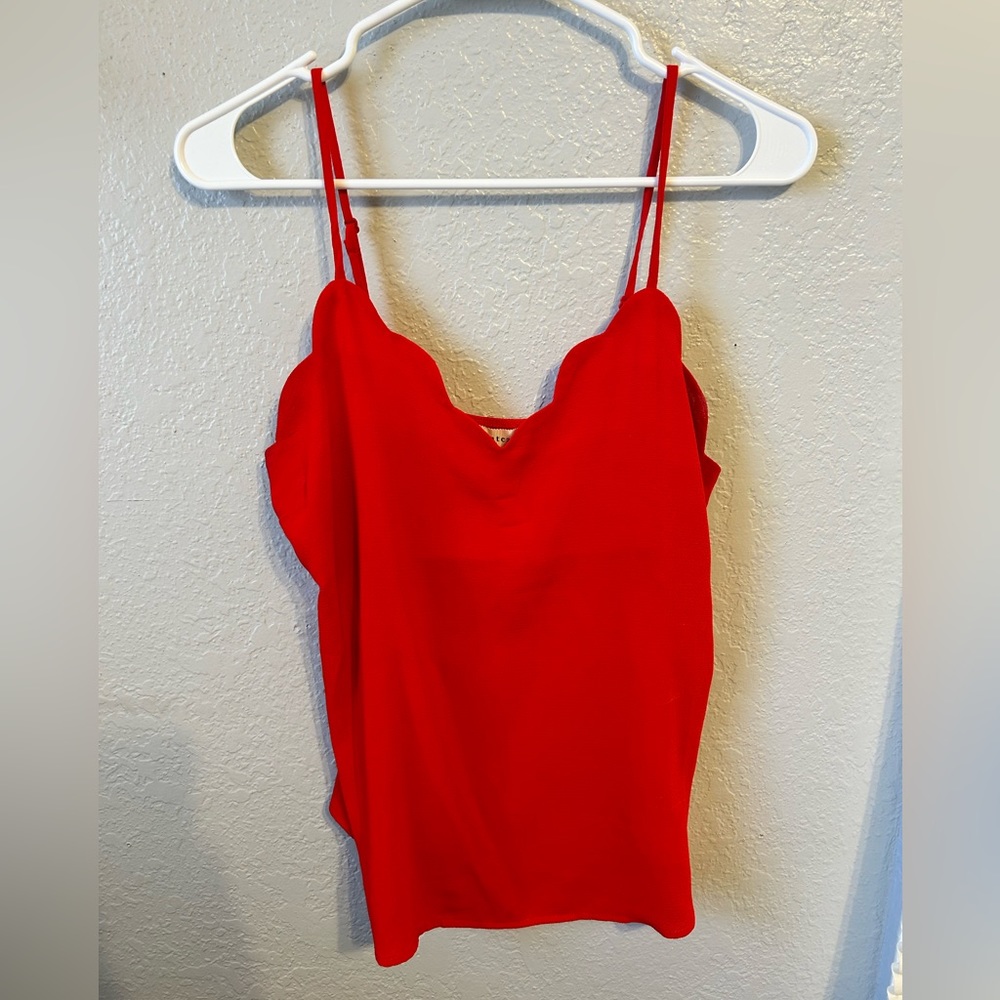 Monteau Red Tank Top S